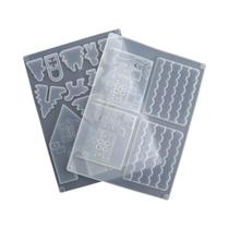 Molde De Silicone Para Casa De Natal Para Resina Epóxi Cristal DIY Ferramentas Para Fazer Joias