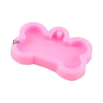 Molde De Silicone Para Chaveiro Em Forma De Osso De Cão Para Artesanato Em Joias DIY E Fabricação De