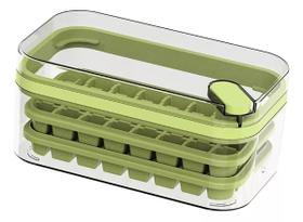 Molde de silicone para cubos de gelo, máquina de fazer cubos de gelo de qualidade alimentar, Um clique, faça você mesmo,
