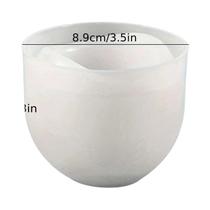 Molde De Silicone Para Jarro De Cera Aromática Em Concreto Curvo DIY Para Decoração De Casa