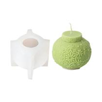 Molde De Silicone Para Lanterna De Natal Em Forma De Alce 3D, Vela Aromática, Molde De Concreto E