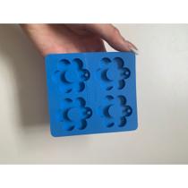 Molde de Silicone para Resina - Flor/Margarida - 4 Cavidades Molde de Silicone para Resina - Flor/Margarida - 4 Cavidades