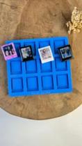 Molde de silicone para Resina - Mini Polaroide 12 Cavidades