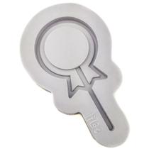Molde de Silicone para Resina Pirulito Shaker - Unitário (8,5 cm)