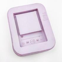Molde de Silicone para Resina Player de Música Mini Shaker - Unitário (5 cm)
