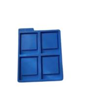 Molde de Silicone para Resina - Polaroide 4 Cavidades