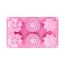 Molde De Silicone Para Sabonete Artesanal, Bolo, Chocolate, Sobremesa, Biscoito, Pudim, Gelatina Em