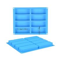Molde De Silicone Para Sabonete Artesanal, Óleos Essenciais, DIY, Confeitaria E Bolos - Retangular,