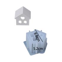 Molde De Silicone Para Suporte De Lâmpada Em Forma De Casa De Pássaros Para Artesanato Em Gesso, Molde De Silicone Para Suporte De Lâmpada Em Forma De Casa De Pássaros Para Artesanato Em Gesso,