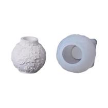 Molde De Silicone Para Suporte De Vela Em Forma De Bola De Natal 3D Para Artesanato Em Resina Com Molde De Silicone Para Suporte De Vela Em Forma De Bola De Natal 3D Para Artesanato Em Resina Com
