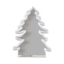 Molde De Silicone Para Suporte De Vela Em Formato De Árvore De Natal E Casa, DIY, Para Artesanato Em