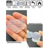 Molde De Silicone Para Unhas Com Design De Letras Em Inglês, Para Brincos, Colares, Acrílico 3D,