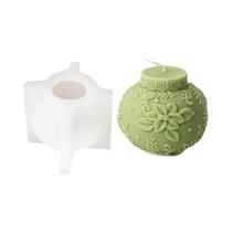 Molde De Silicone Para Vela Aromática Em Forma De Alce De Natal 3D, Molde DIY Para Bola Em Relevo De