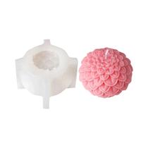 Molde De Silicone Para Vela Aromática Em Forma De Flor De Lótus, Ferramenta DIY Para Arte Em Resina