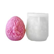 Molde De Silicone Para Vela De Coelho Da Páscoa E Ovo, Artesanato DIY De Flores, Gesso, Resina, Molde De Silicone Para Vela De Coelho Da Páscoa E Ovo, Artesanato DIY De Flores, Gesso, Resina,