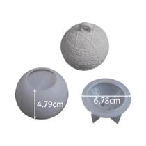 Molde De Silicone Para Vela De Frutas De Natal, Caixa De Armazenamento Redonda, Kit De Fabricação De