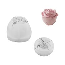 Molde De Silicone Para Vela Em Forma De Rosa, Caixa De Armazenamento De Flores Em Concreto, Suporte Molde De Silicone Para Vela Em Forma De Rosa, Caixa De Armazenamento De Flores Em Concreto, Suporte