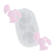 Molde de Silicone Páscoa para Fins Alimentícios Coelho Sentado - Ref 733 - 1 unidade - Flexarte - Rizzo Molde de Silicone Páscoa para Fins Alimentícios Coelho Sentado - Ref 733 - 1 unidade - Flexarte - Rizzo