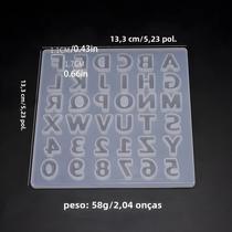 Molde De Silicone Pequeno Com 26 Letras Maiúsculas Para Fabricação De Joias DIY E Molde De Epóxi