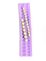Molde de silicone pérolas cordão para decorar f57 Molde de silicone pérolas cordão para decorar f57