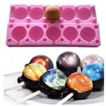 Molde de silicone pirulito de cristal 3d, esfera rb711 - MOLDS PLANET