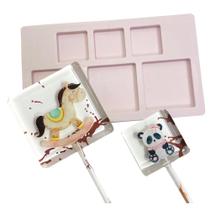 Molde de Silicone Placa Quadrada