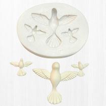 Molde de Silicone Pomba Espirito Santo