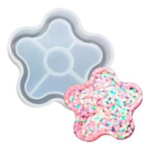 Molde De Silicone Porta Copos Flor Molde De Silicone Porta Copos Flor