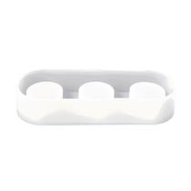 Molde de Silicone - Porta Vela 3 Espaços - 19x6cm - 1 unidade - Rizzo