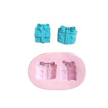 Molde de silicone presente de natal confeitaria biscuit f902 Molde de silicone presente de natal confeitaria biscuit f902