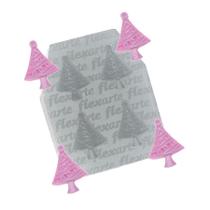 Molde de Silicone Quarteto Árvore de Natal Pequena - 1 unidade - Flexarte - Rizzo