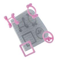 Molde de Silicone Quarteto de Molduras Portia Ref. 79 Flexarte Molde de Silicone Quarteto de Molduras Portia Ref. 79 Flexarte