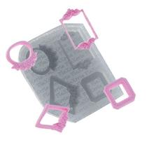 Molde de Silicone Quarteto de Molduras Rafferty Ref. 78 Flexarte
