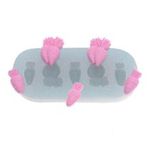 Molde de Silicone Quinteto de Cenourinhas Páscoa Ref. 6 Flexarte Molde de Silicone Quinteto de Cenourinhas Páscoa Ref. 6 Flexarte