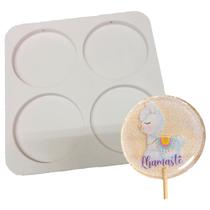 Molde de Silicone Redondo 8cm