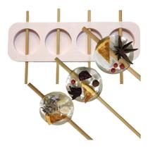 Molde de Silicone Redondo Drink Para Canudo Molde de Silicone Redondo Drink Para Canudo