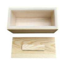 Molde De Silicone Retangular De 600ml Para Sabonete Em Caixa De Madeira, Kit Flexível DIY Para Fazer