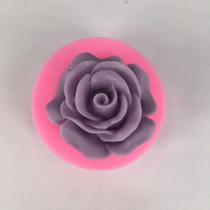 Molde De Silicone Rosa 04 Confeitaria E Biscuit - Leb Decorações