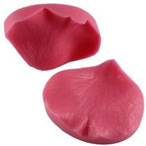 Molde de silicone rosa, petala