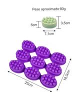 Molde de Silicone Sabonete Oval Massagem Terapêutica Spa - SHOP SUNSET