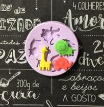Molde de silicone safari para decorar f475
