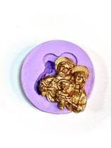 Molde de silicone sagrada familia p para decorar f802