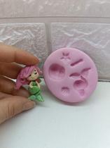 Molde de Silicone Sereia baby Molde de Silicone Sereia baby