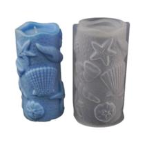 Molde De Silicone Série Oceano Para Velas DIY, Moldes De Concha Para Sabonetes Artesanais,