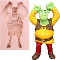 Molde de silicone ,shrek corpo resina,confeitaria,biscuit molds planet