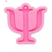 Molde de Silicone Símbolo Psicologia para Artesanato Molde de Silicone Símbolo Psicologia para Artesanato
