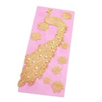 Molde de silicone Tapete Rendas de Açucar Pavão S14 Molds Planet Rizzo Confeitaria Molde de silicone Tapete Rendas de Açucar Pavão S14 Molds Planet Rizzo Confeitaria