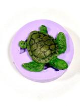Molde de silicone tartaruga para decorar f198