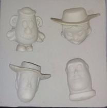 Molde De Silicone Toy Story Para Confeitaria E Modelagem