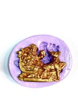 Molde de silicone trenó papai noel confeitaria biscuit f917 Molde de silicone trenó papai noel confeitaria biscuit f917